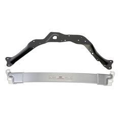 FORD OE 'GT350R' Strut Tower Brace (Silver) feat Ford Performance Logo for Mustang 2015-23 | #M-20201-GT350