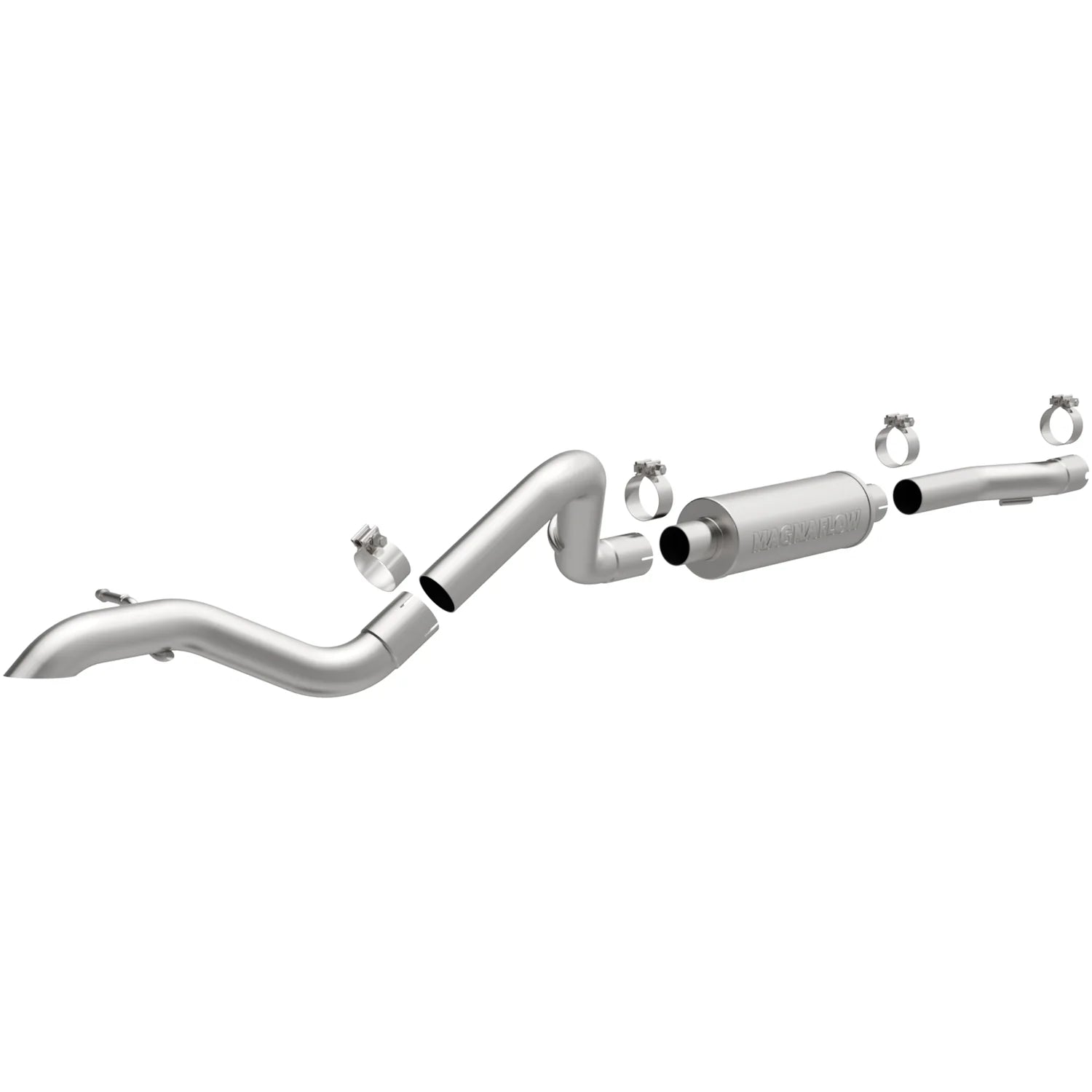 Rock Crawler Series Cat-Back Exhaust for Jeep Wrangler 3.8L V6 2007-11 | #15238 | MagnaFlow - Available from NEMESISUK.COM