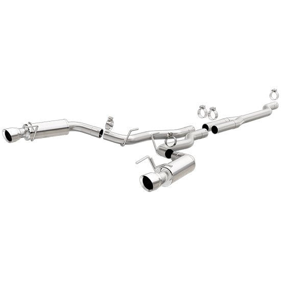 Magnaflow Cat-Back 'Competition' Exhaust (Polished Tips) for Mustang 2.3L 2015-16 | #19191 - Available from NEMESISUK.COM