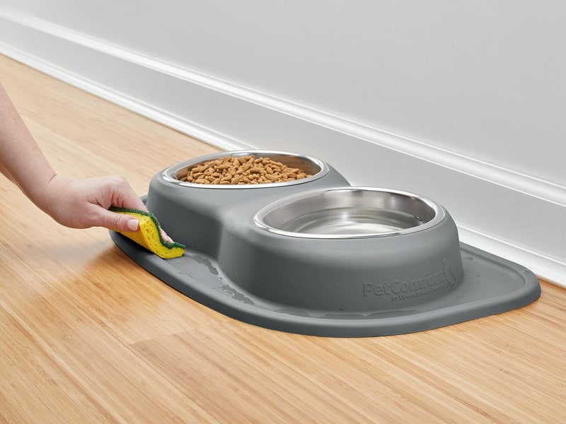 Double Bowl Low Pet Feeding System - WeatherTech