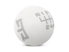 RTR Shift Knob (White/Grey) for Mustang 2015-23 | #389550