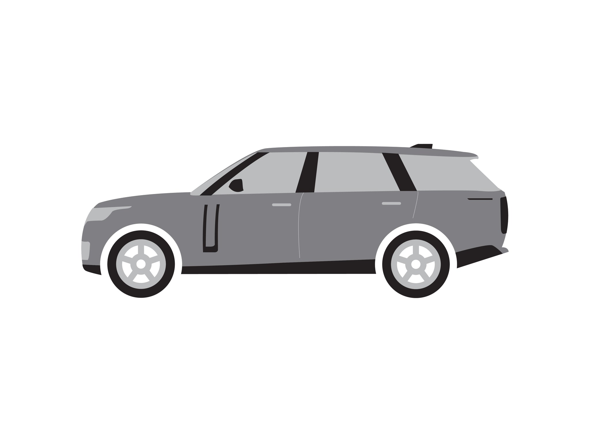 Range Rover 5th Gen Long Wheelbase Boot Liner Fits Years 2022-25 from WeatherTech #401552