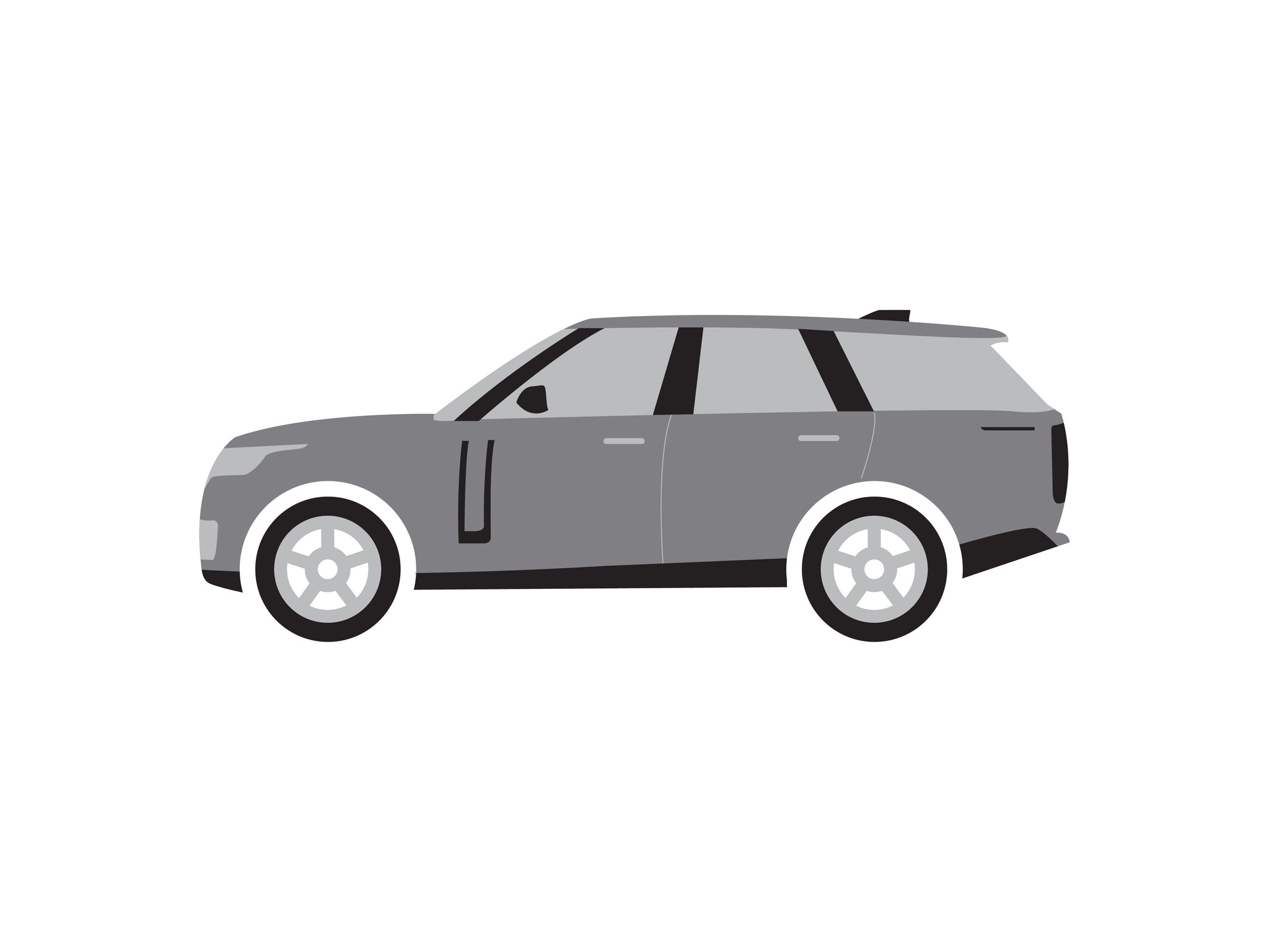 Range Rover 5th Gen Standard Wheelbase Boot Liner Fits Years 2022-25 from WeatherTech #401558
