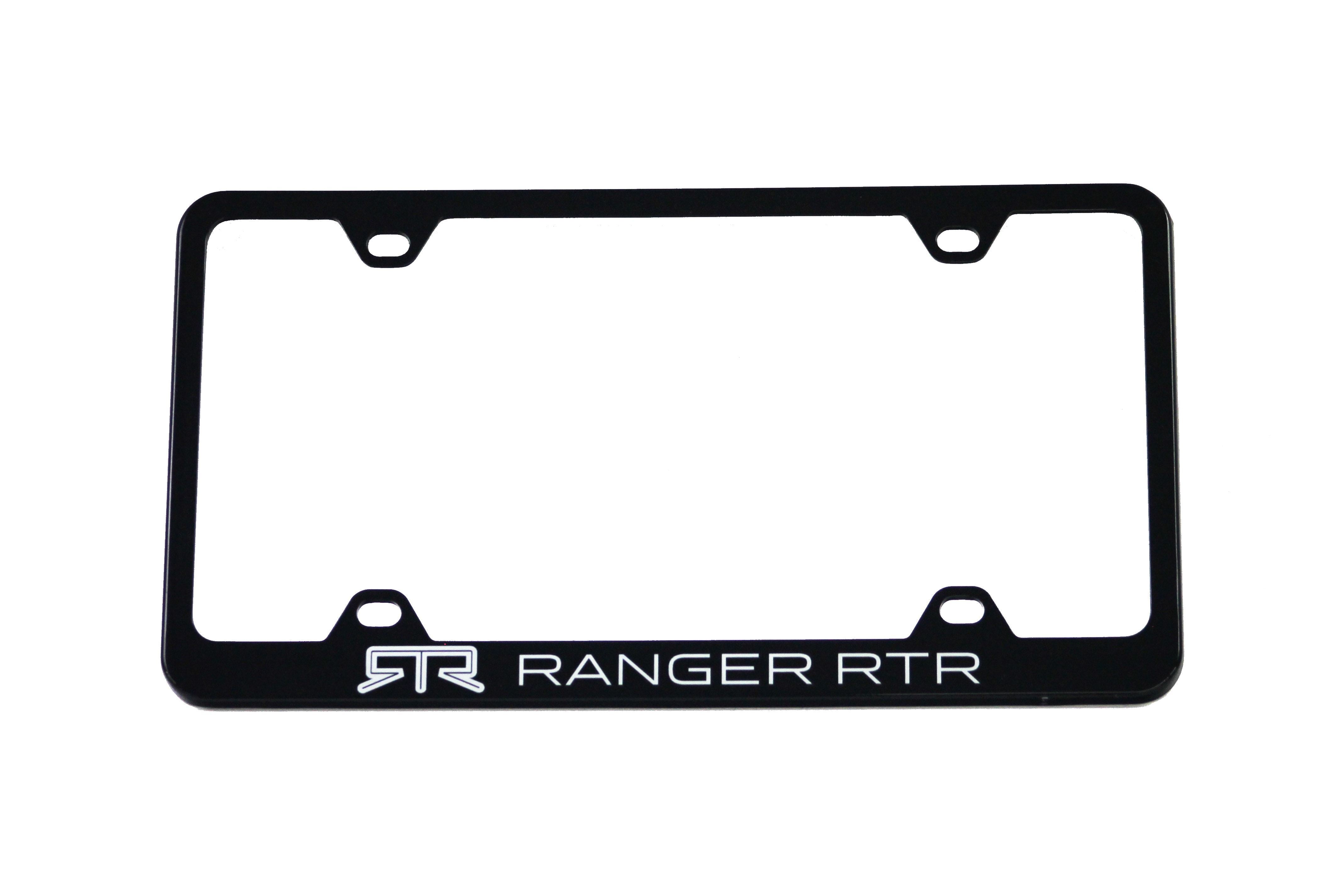 RTR License Plate Frame for Ranger 2019-21 | #1992-4505-01.  Available from NEMESISUK.COM