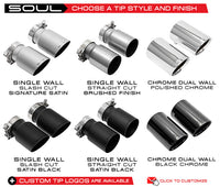 
              SOUL PERFORMANCE Bolt-On X-Pipe & Tips for Boxster/Cayman 981 2013-16 | #SO.POR.BC.XT
            
