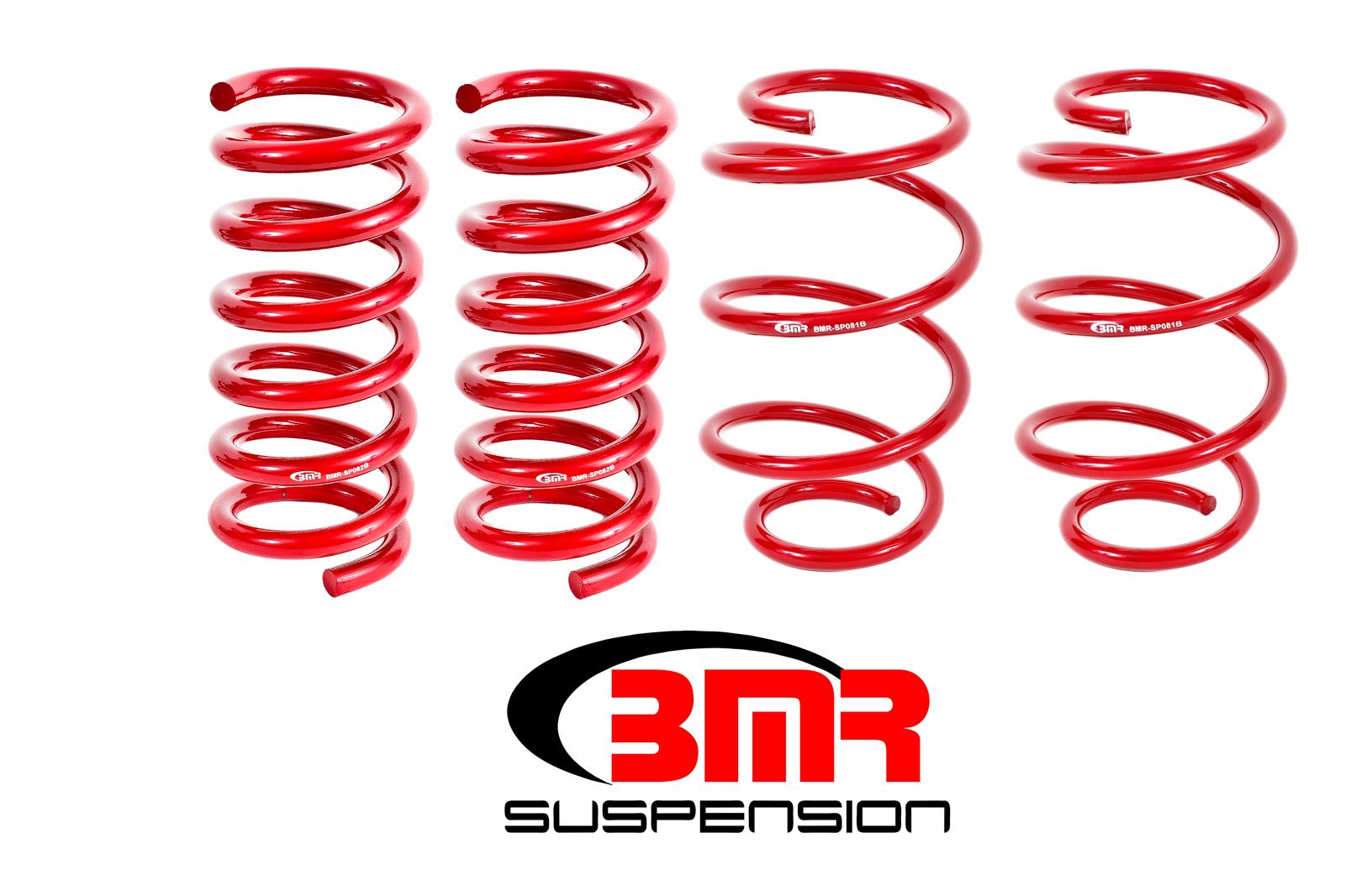BMR Performance Lowering Springs Set for Mustang 2015-22 | #SP080R - Available from NEMESISUK.COM