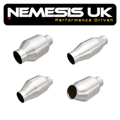 Sports Catalytic Converter Universal High Flow 200 Cell from Nemesis UK