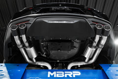 Armor Pro Active 3" Cat-Back Exhaust (Carbon Fibre Tips) for Mustang 5.0L GT 2024+ | #S72553CF | MBRP - Available from NEMESISUK.COM