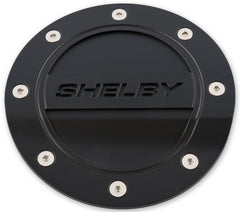DRAKE Fuel Door (Black, feat. Shelby logo) for Mustang 2015-23 | #FS3Z-6640526-SA