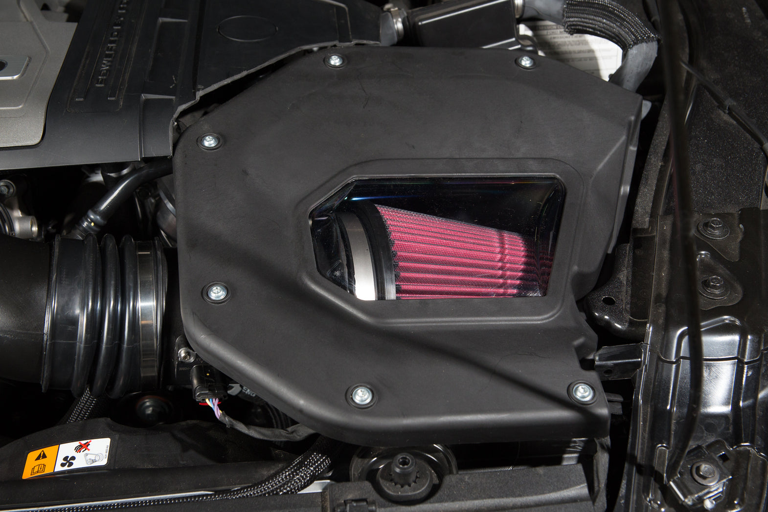 Corsa Carbon Fiber Closed Box Air Intake 419850D for 2018-22 Coyote, Mustang Corsa Carbon Fiber Closed Box Air Intake 419850D for 2018-22 Coyote, Mustang