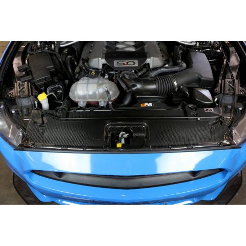 APR Front Radiator Cooling Plate Cover (Carbon Fibre) for Mustang 2015-23 | #CF-205002-APR  | APR Performance