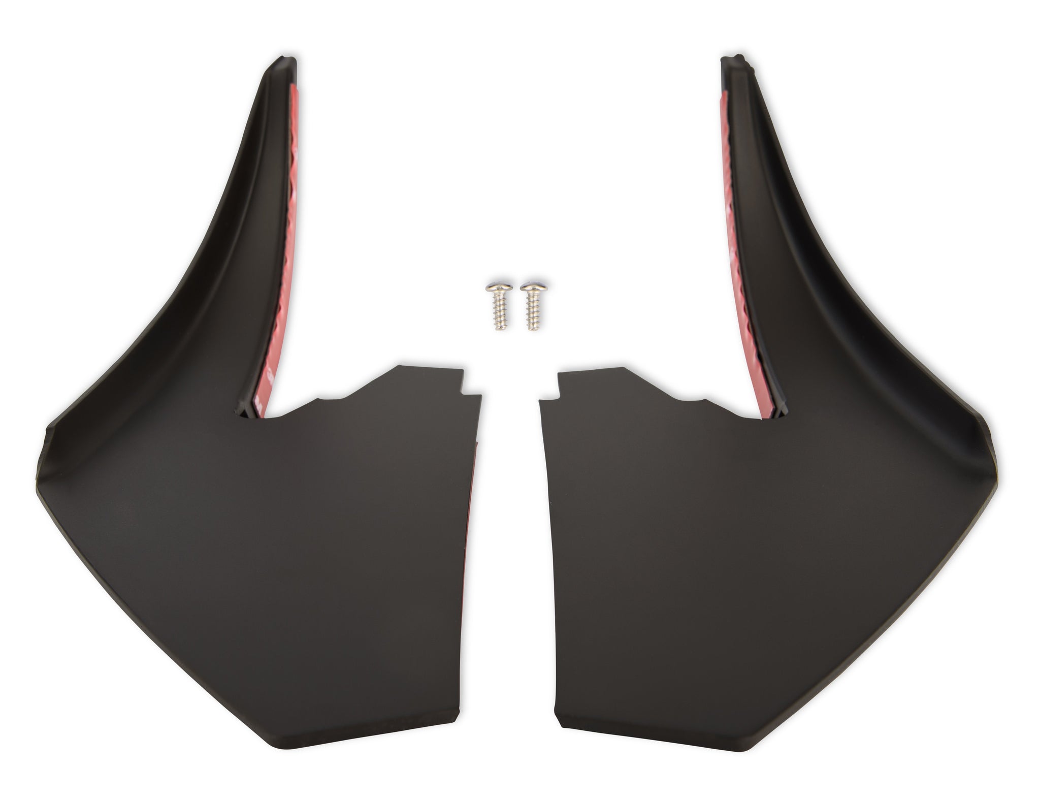 GT4 Style Front Dive Planes (Satin Black) for Mustang 2018-23 | #JR3B-63001C74-AB | Drake Muscle Cars