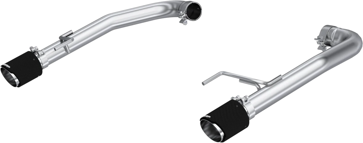 Armor Pro Race 2.5" Muffler Delete Axle-Back Exhaust (Carbon Fibre Tips) For Mustang 5.0L GT 2015-17 | #S72763CF | MBRP - Available from NEMESISUK.COM