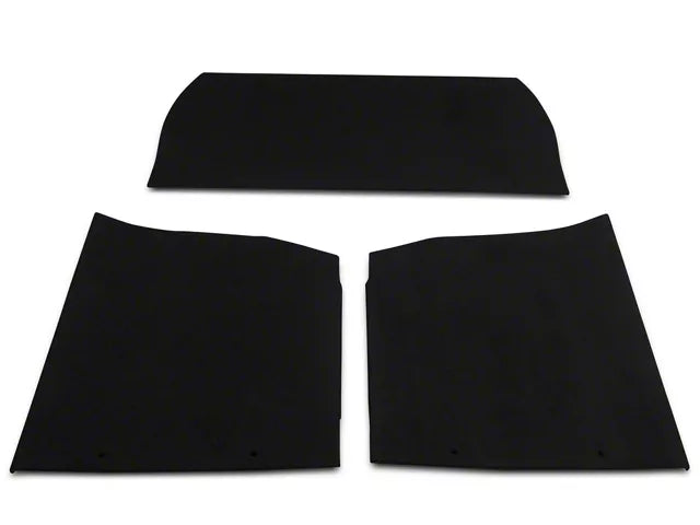 Rear Seat Delete Black Carpet For Ford Mustang 2015-23 | 388917 | SpeedForm