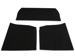 Rear Seat Delete Black Carpet For Ford Mustang 2015-23 | 388917 | SpeedForm