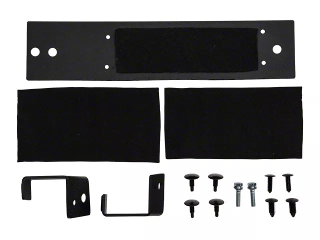 Rear Seat Delete Black Carpet For Ford Mustang 2015-23 | 388917 | SpeedForm