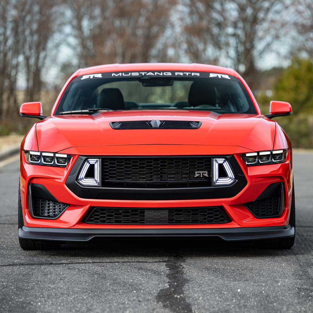 Front Chin Splitter for Mustang 2024+ | #11011.0004.12.A | RTR - Available from NEMESISUK.COM