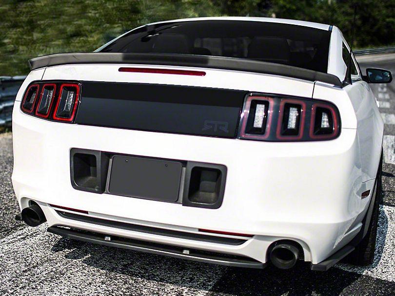 RTR Decklid Panel (Black) for Mustang 2005-14 | #11100.  Available from NEMESISUK.COM