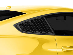 Vintage Quarter Window Louvres (Gloss Black) for Mustang 2015-23 | #403361 | SpeedForm - Available from NEMESISUK.COM