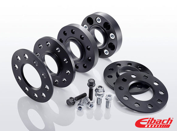 25mm Wheel Spacer Kit (Pair) (Black) for Mustang 2015-23 | #S90-4-25-063-B | Eibach