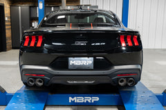 Armor Pro Active 3" Cat-Back Exhaust (Carbon Fibre Tips) for Mustang 5.0L GT 2024+ | #S72553CF | MBRP - Available from NEMESISUK.COM