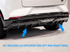 Genuine Rear Bumper Diffuser Kit for Mustang Mach-E 2021-24 | #VPK9Z-17F828