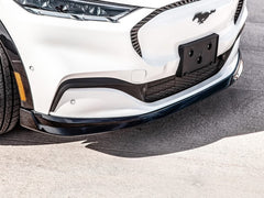 Genuine Black Front Splitter By AirDesign For Mustang Mach-E 2021-24 | #VPK9Z-17626