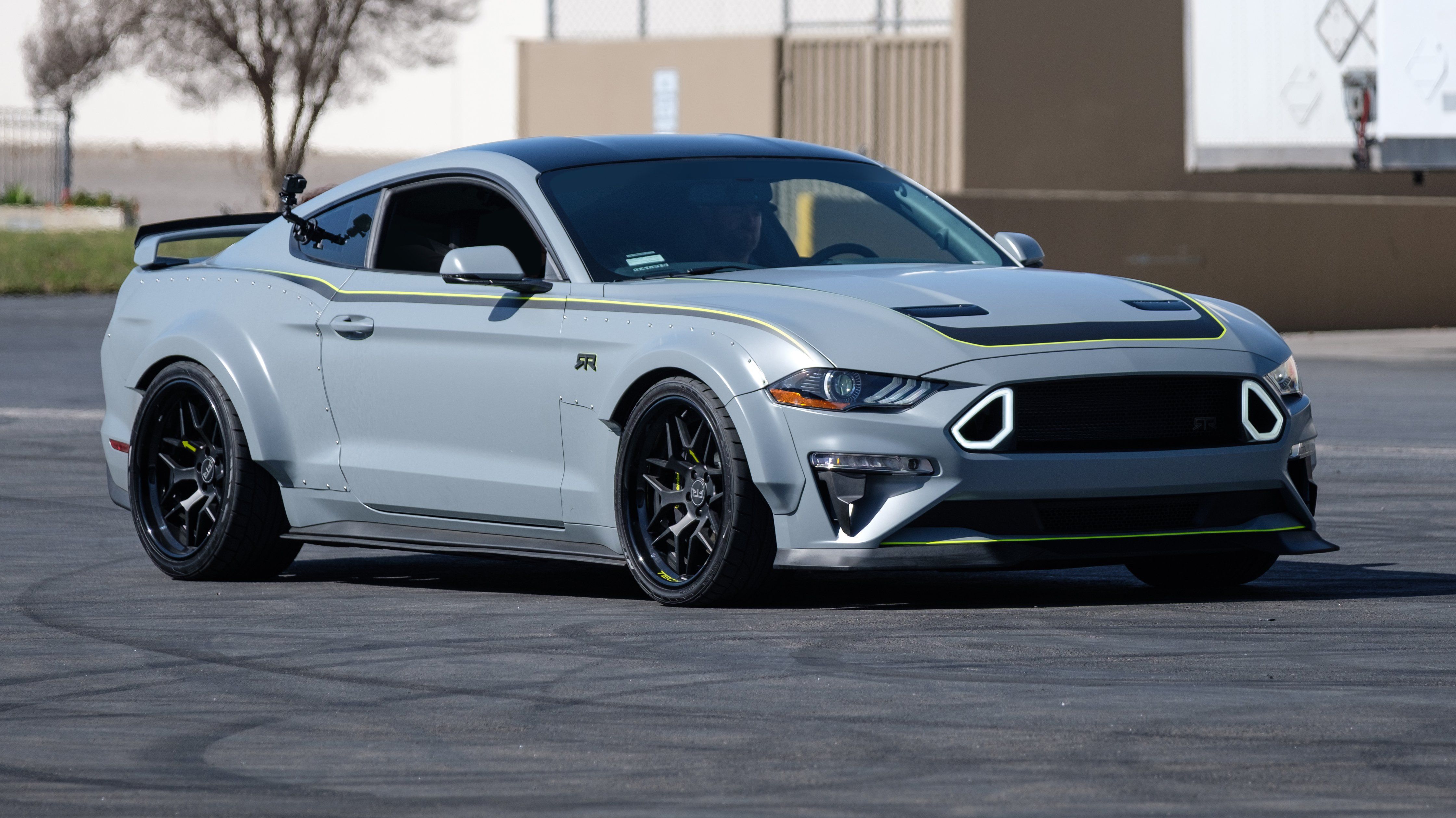 RTR Spec 5 Wide Body Kit (Unpainted) for Mustang (Fastback) 2018-21 | #406731.  Available from NEMESISUK.COM