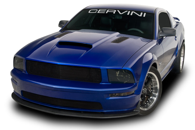 Cervinis Stalker II Hood (Unpainted) For Mustang 2005-09 #1220 -  Cervini’s available at NEMESISUK.COM