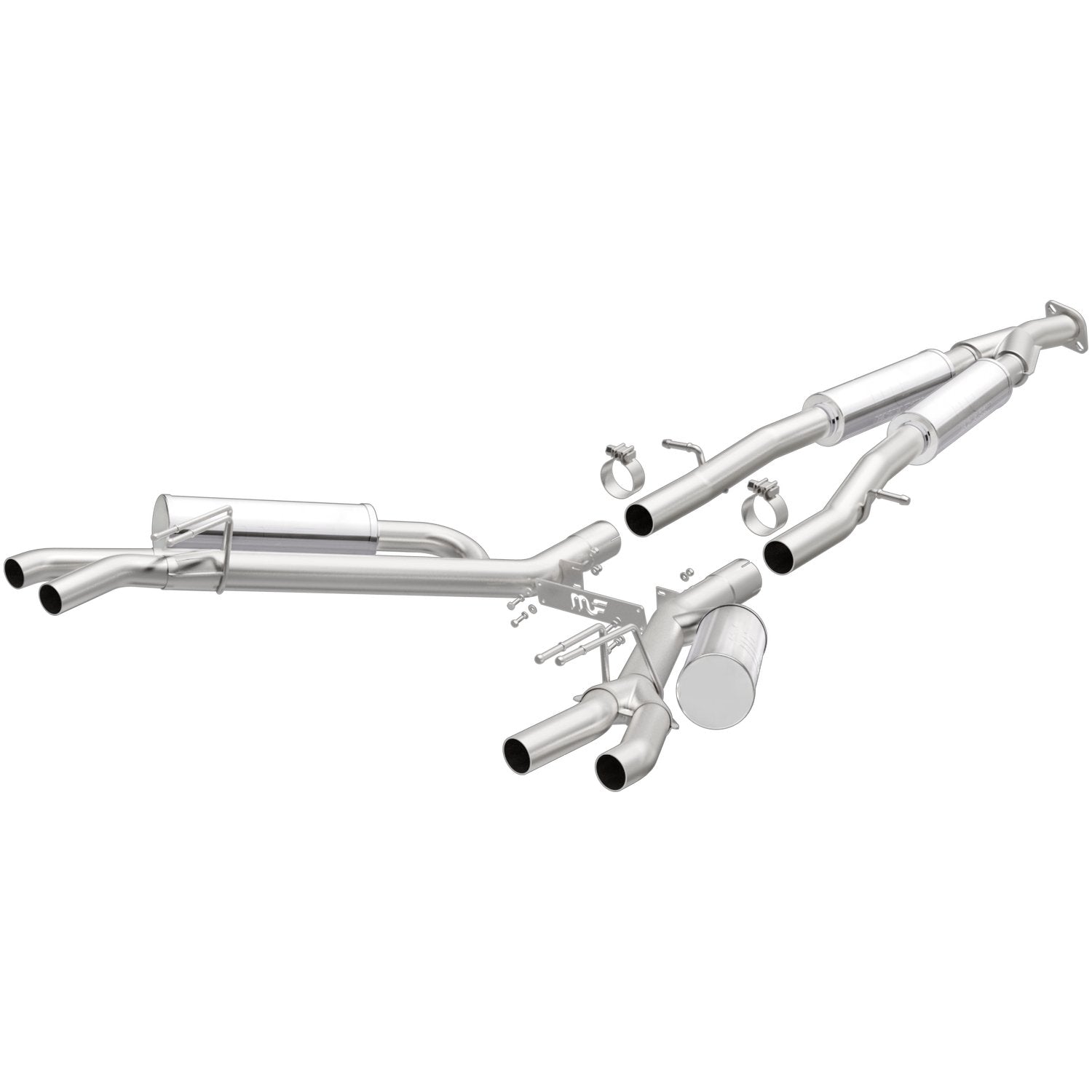 Magnaflow 'Competition' Series Cat-Back Exhaust for Kia Stinger 2.0L I4 2017-20 | #19405 - Available from NEMESISUK.COM