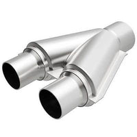 Universal Y-Pipe Transition 2.25/2.5" x 10" Stainless Steel | Magnaflow #10758