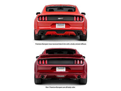 Quad Exhaust Rear Diffuser (Textured Black) for Mustang 2015-17 MP CONCEPTS  | #MU15-18GT-DF-QUAD