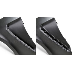 ANDERSON COMPOSITES 'GT350 Style' Front Fenders (Fibreglass) for Mustang 2015-17 | #AC-FF15FDMU-GR-GF