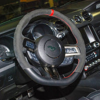 FORD GT350R Steering Wheel (Red/Black) for Mustang 2015-17 | #FR3Z-3600-BD