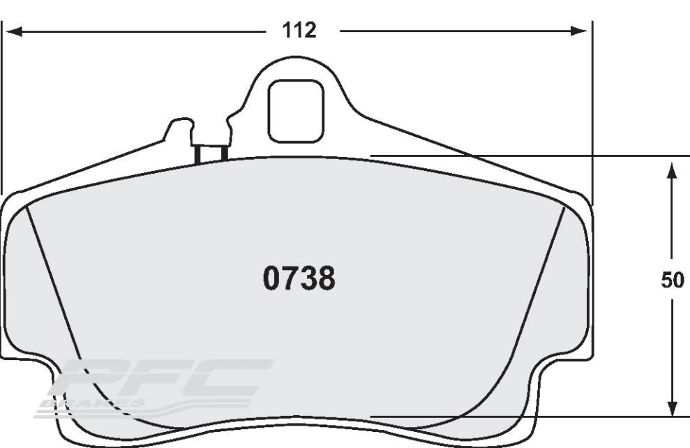 PFC0738-10 Boxster & S Rear Pads Nemesis UK