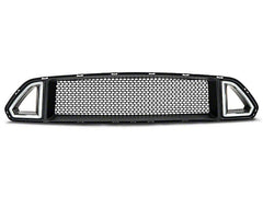 RTR Upper/Lower Grille Kit (with/without LED Accent Lights) for Mustang 2015-17 | #387376-78