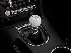 RTR Shift Knob (White/Black) for Mustang 2005-14 | #387316.  Available from NEMESISUK.COM