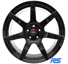 PROJECT 6GR Type 'SEVEN' Wheels Set of 4 (Gloss Black) 19x9.5" for Focus RS | #6GR-SEVEN1995510642GB633
