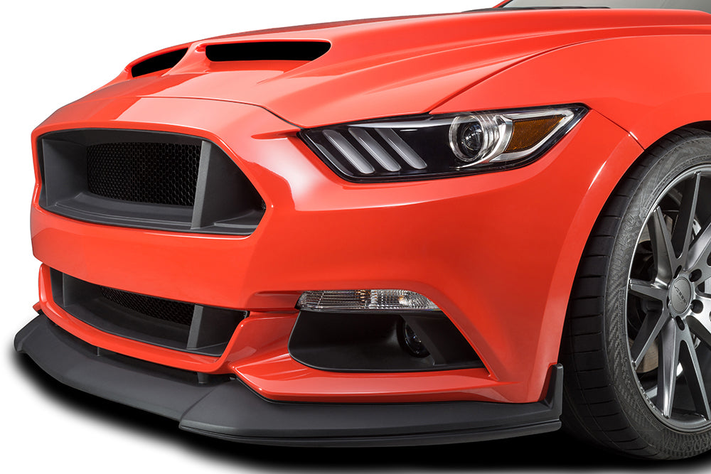 CERVINIS C-Series Chin Spoiler (Matt Black) for Mustang 2015-17 | #4442-MB-CERVINIS
